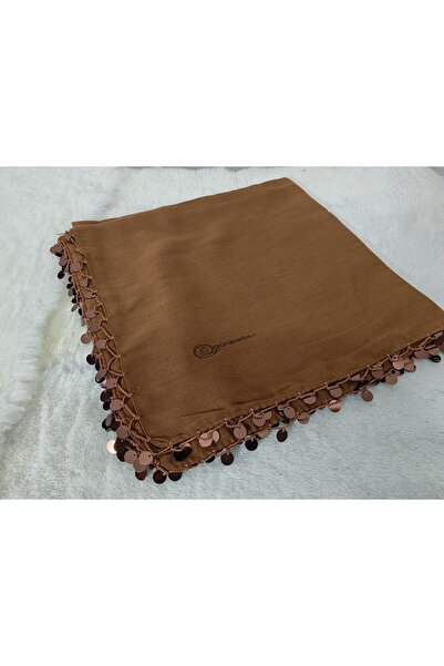 hoaryage El Emeği Plastik Pullu Yazma ,tülbent Yemeni, Fular ,4 Kenar Oyalı