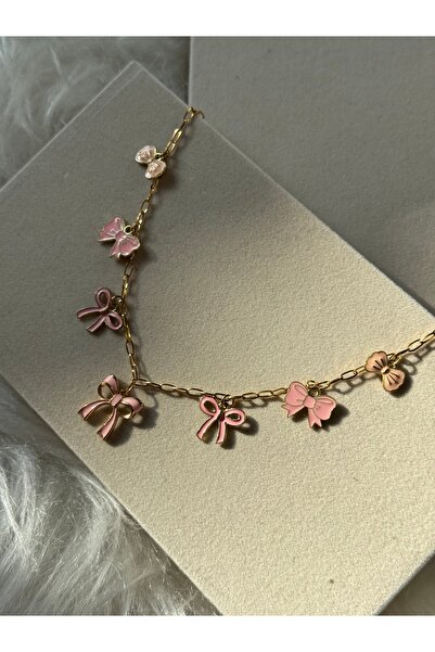 ARSİA JEWELRY Gold Fiyonk Özel Charm Serisi