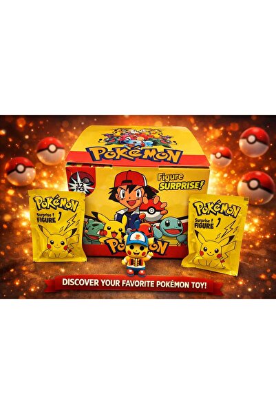 Time&Tech POKEMON Hediyelik Fiğür Paket 1 Adet
