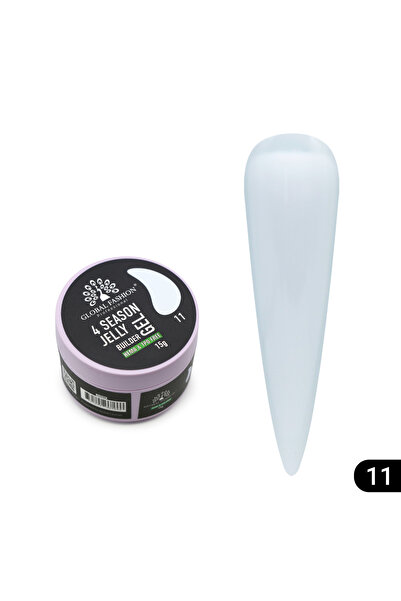 global fashion Nail modeling gel 15 gr, 4 Season Jelly Builder Gel 11