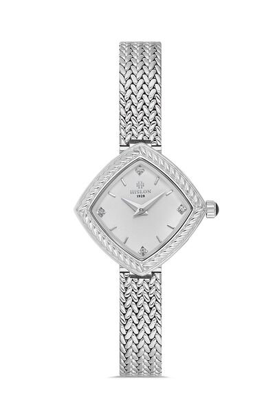 Hislon ساعة يد نسائية QL193S-02SS