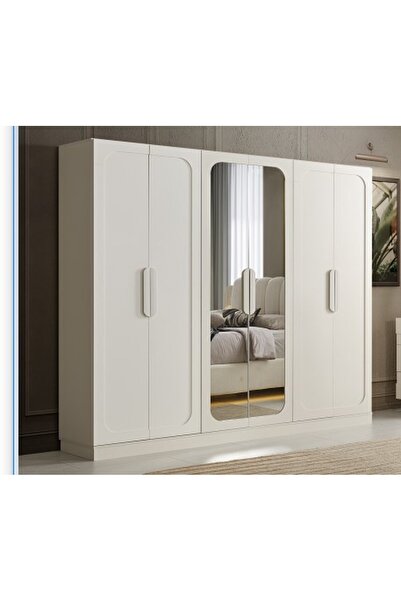 AYDINEV MALAGA MDF 6 KAPILI DOLAP