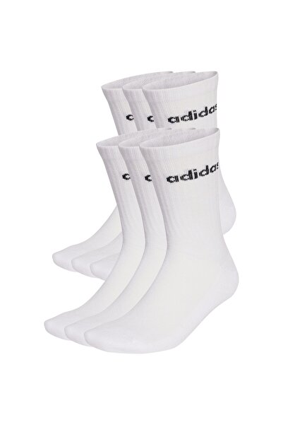 adidas Set of 6 pairs of Linear Crew Cushioned socks