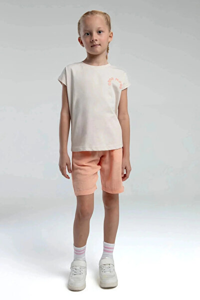 Rolypoly Κρεμ βερμούδα για κορίτσια