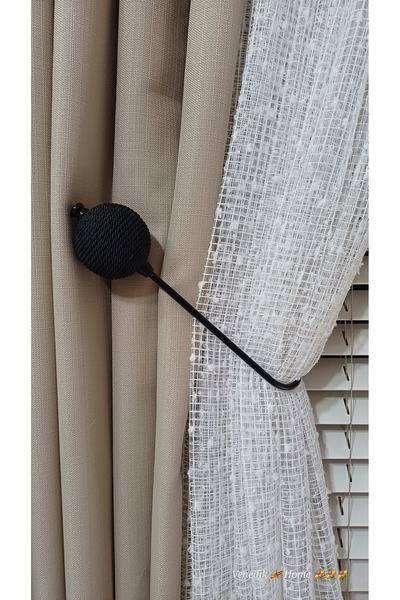 venedik home New Bulk Metal Ghost Hook Black Color 1 Piece Cornice Mounting K...