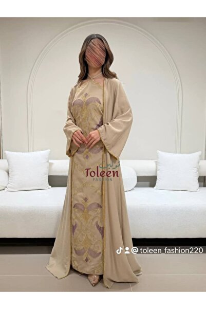 TOLEEN فستان منال بيج