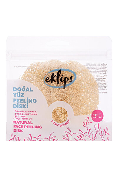 eklips Kabak Yüz Peeling Disk 3'lü