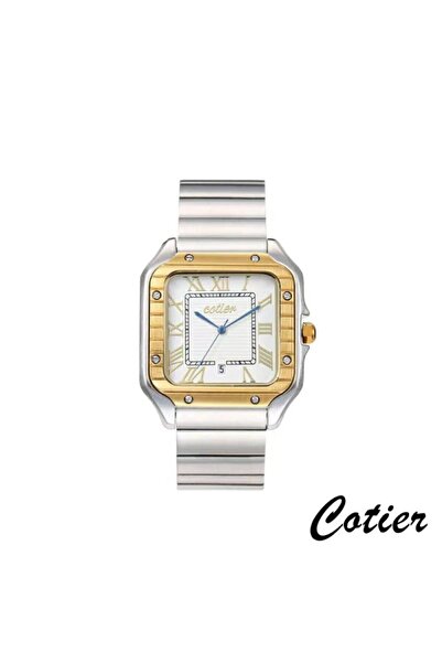Cotier Men's Couture Steel Silver Watch