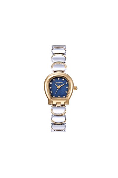 Louis Nice Women's silver and gold steel watch