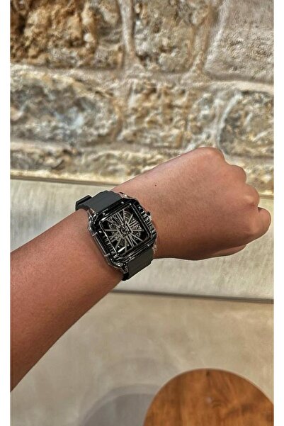 Cotier Couture men's silicone gray watch
