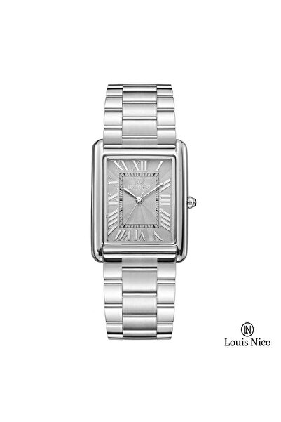 Louis Nice Louis Nice men's steel silver watch