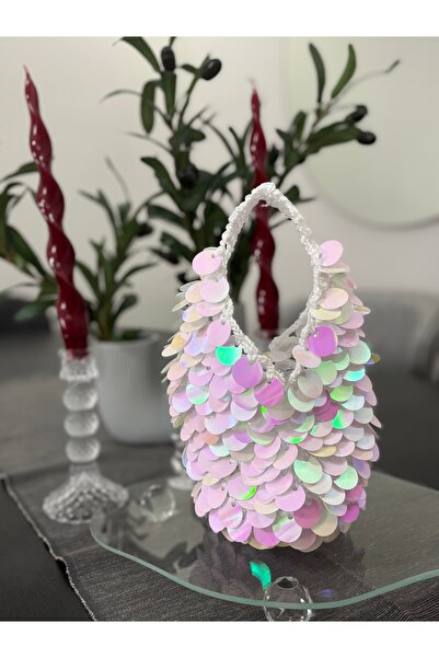 BAGS Pullu abiye çanta