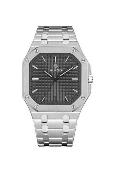 Louis Nice Louis Nice men's steel silver watch