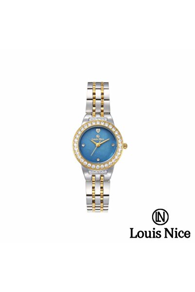 Louis Nice Louis Nice women's steel watch, silver and gold