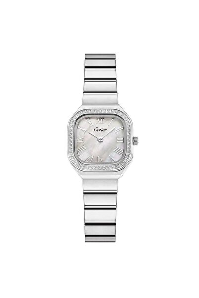 Cotier Women's silver steel watch