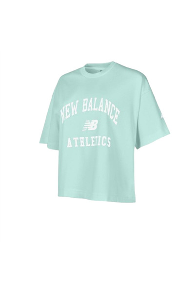 New Balance Tricou de damă NB Lifestyle WNT1402-WSI verde