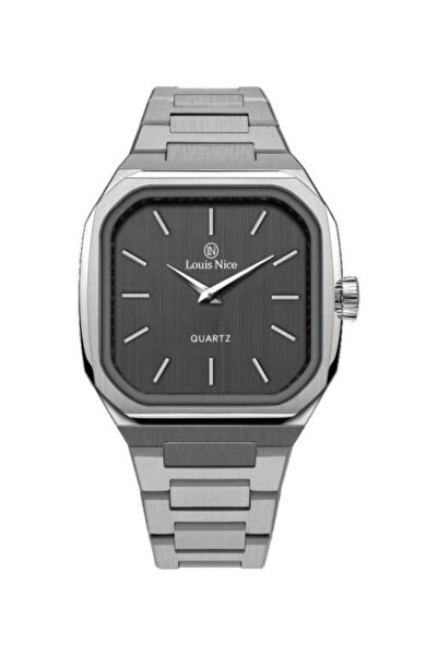 Louis Nice Louis Nice men's steel silver watch