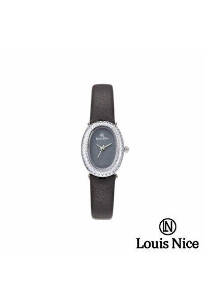 Louis Nice Louis Nice women's watch, brown Leather