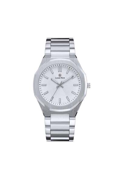 Louis Nice Classic men's watch in silver