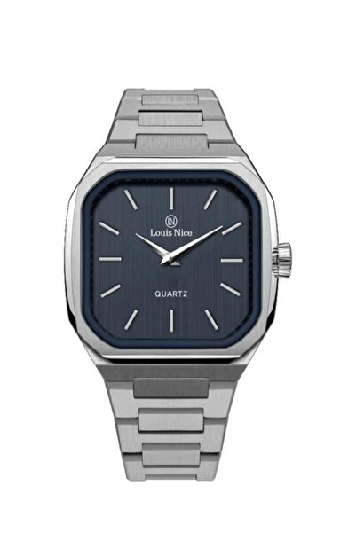 Louis Nice Louis Nice men's steel silver watch