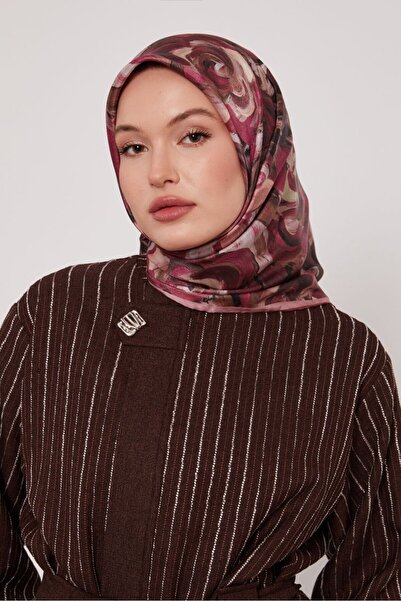 Levidor Floral Pastel Pattern Sparkling Crystal Scarf