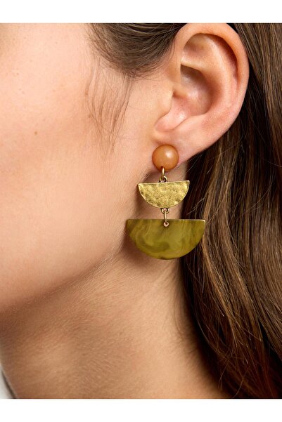 PARFOIS Taş Efektli Uzun Küpe