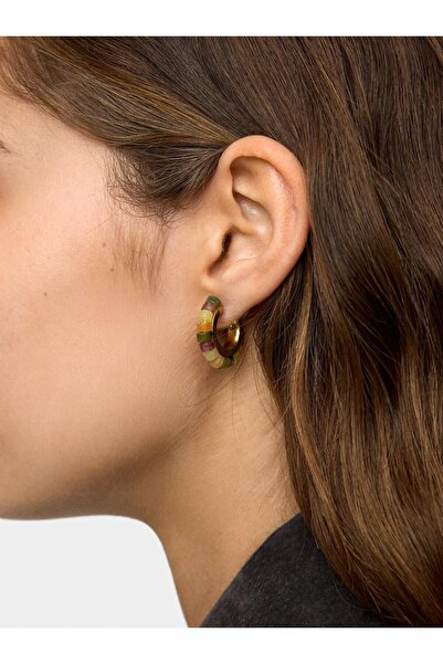 PARFOIS Deniz Kabuklu Halka Küpeler