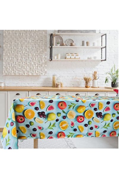 Kotonia Home Exotic 3D tablecloth - 100% cotton, waterproof crepe, 180x220 cm...