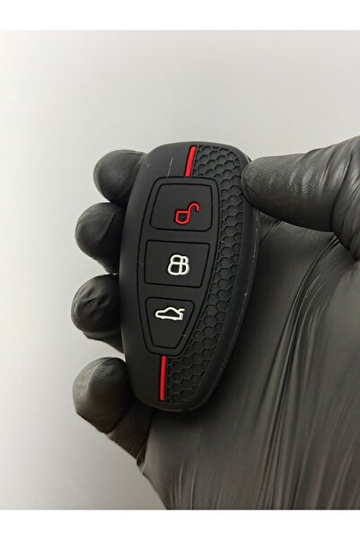 Mavi Keys غطاء حماية لمفتاح التحكم بثلاثة أزرار بنمط قرص العسل متوافق مع سيار...