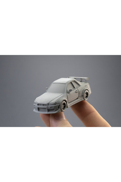 SZD Design Nissan Gtr R34 Legendary Kit Card Decorative Hobby Model