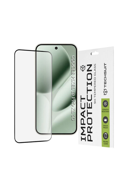 Techsuit Sticlă completă cu adeziv 111D pentru Google Pixel 10 Pro XL