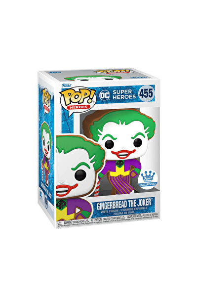 Funko Pop! DC Super Heroes Gingerbread The Joker Pop 455 Exclusive Figür
