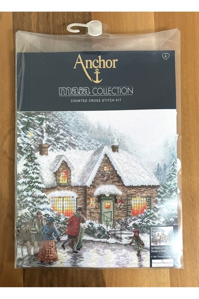 ÇeşitPınarı Anchor Maia Kanaviçe Kiti 14 CT/25,5X15CM