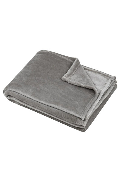 Stof Pătură decorativă 180×220 cm, Colecția Stanford - Culoare Natur, Poliest...