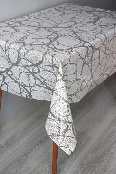 DDHOME Husă de masă din PVC transparentă, anti-alunecare, ștergabilă, Mlssa-M...