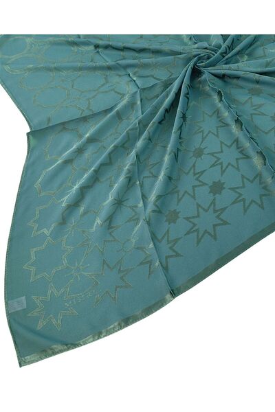 mim eşarp Egyptian Scarves Star Patterned Devore Scarf