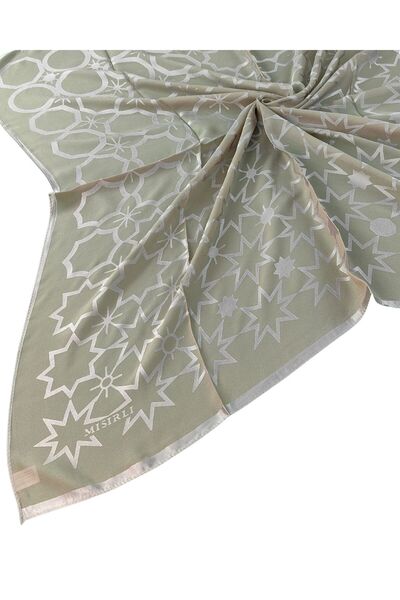 mim eşarp Egyptian Scarves Star Patterned Devore Scarf