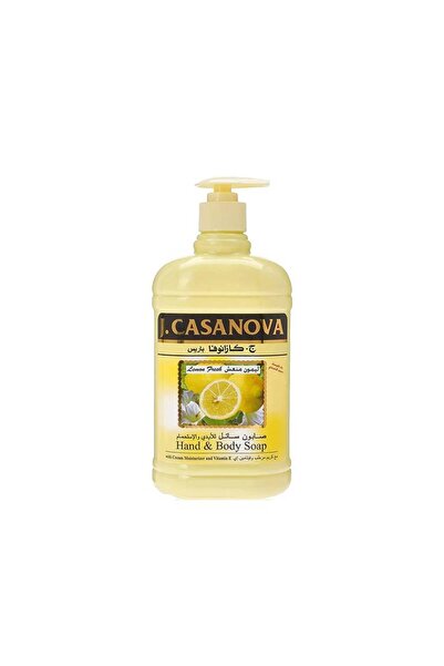 Casanova Refreshing Lemon Hand and Bath Soap 500ml