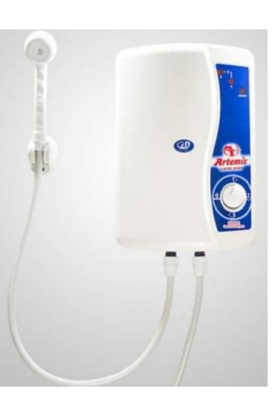 ARTEMİS Elektrikli Şofben 7500W 3 lt/dk Su Isıtma Kapasitesi ile Hızlı Sıcak ...