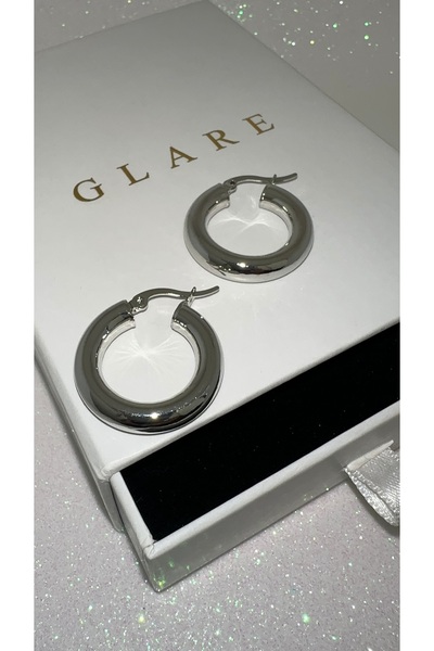 GLARE JEWELRY CO Halka Xuping Steel Earrings