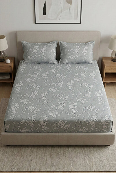 SULTANHOMEEE %100 Pamuk Lüks Poplin Kumaş Lastikli Çarşaf | Tek/Çift/Battal |...