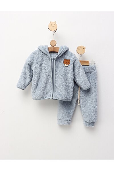 MiniKids Σετ αρκουδάκια Cocolino σε ανοιχτό μπλε χρώμα, μοντέλο 86 (12-18 μηνών)