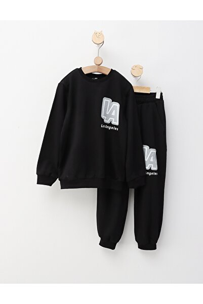 MiniKids LA For Los Angeles tracksuit, black 158 (12-13 years)