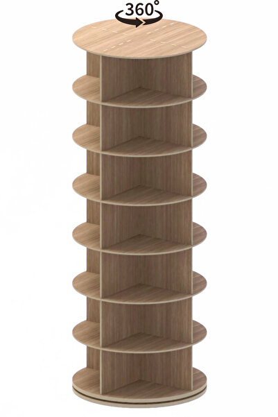 ihtiyacal 360° Dönen Ayakkabılık, Çanta Şapka Çok Amaçlı Düzenleyici Stant, D...