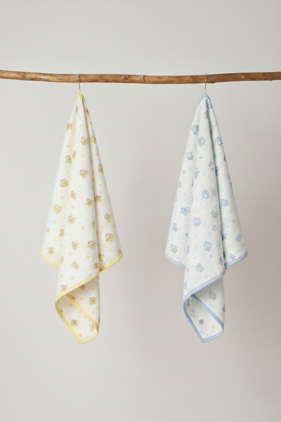 Yumak Bebek Ürünleri 2'li Kapitoneli İnce Mevsimlik Bebek Battaniye Seti – Yu...