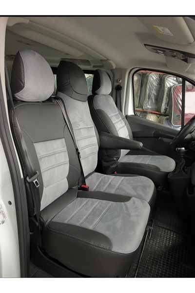 Anka Renault Trafic Uyumlu -ÖZEL DİKİM -Oto koltuk kılıf