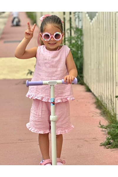 MiniKids Set vara Amalia, model roz 98 (24-36 luni)