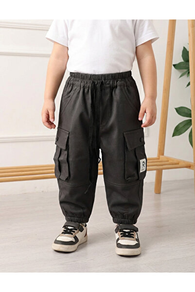 MiniKids Remus dark grey fur trousers 104 (3-4 years)