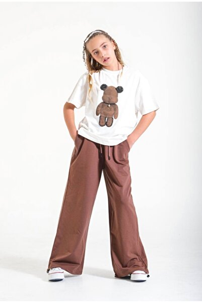 LOCO LOCO Limi Young Girls' Soft, Flexible, Structured Combed Cotton T-Shirt ...