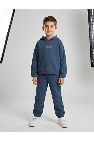 MiniKids Φόρμα Trust The Seeds με επένδυση, μπλε 134 (8-9 ετών)